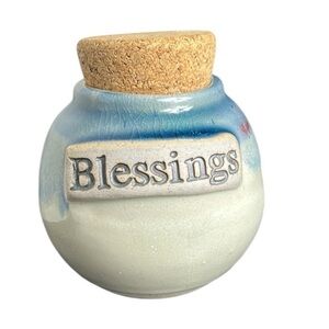 Tumbleweed Pottery Handcrafted Blessings Jar